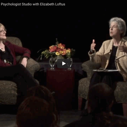 Inside the Psychologist Studio with Elizabeth Loftus