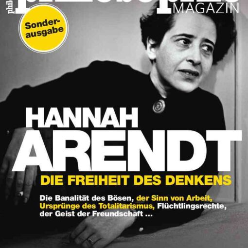 Cover Philosophie Magazin mit Hannah Arendt