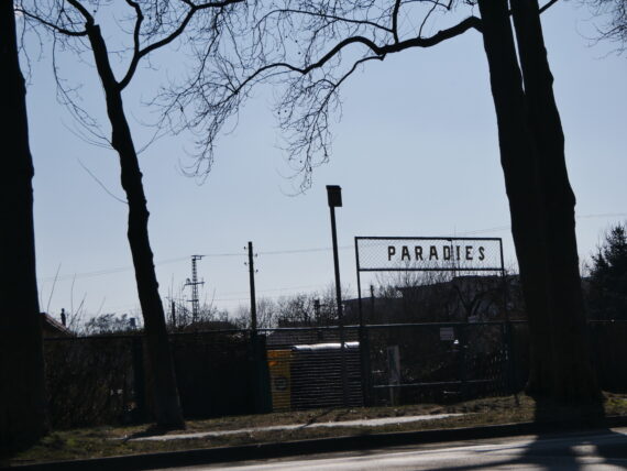 Kleingartenanlage "Paradies" an der Schlichtallee Berlin